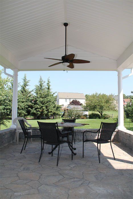 Hardscapes — Open Back Yard in Marietta, PA