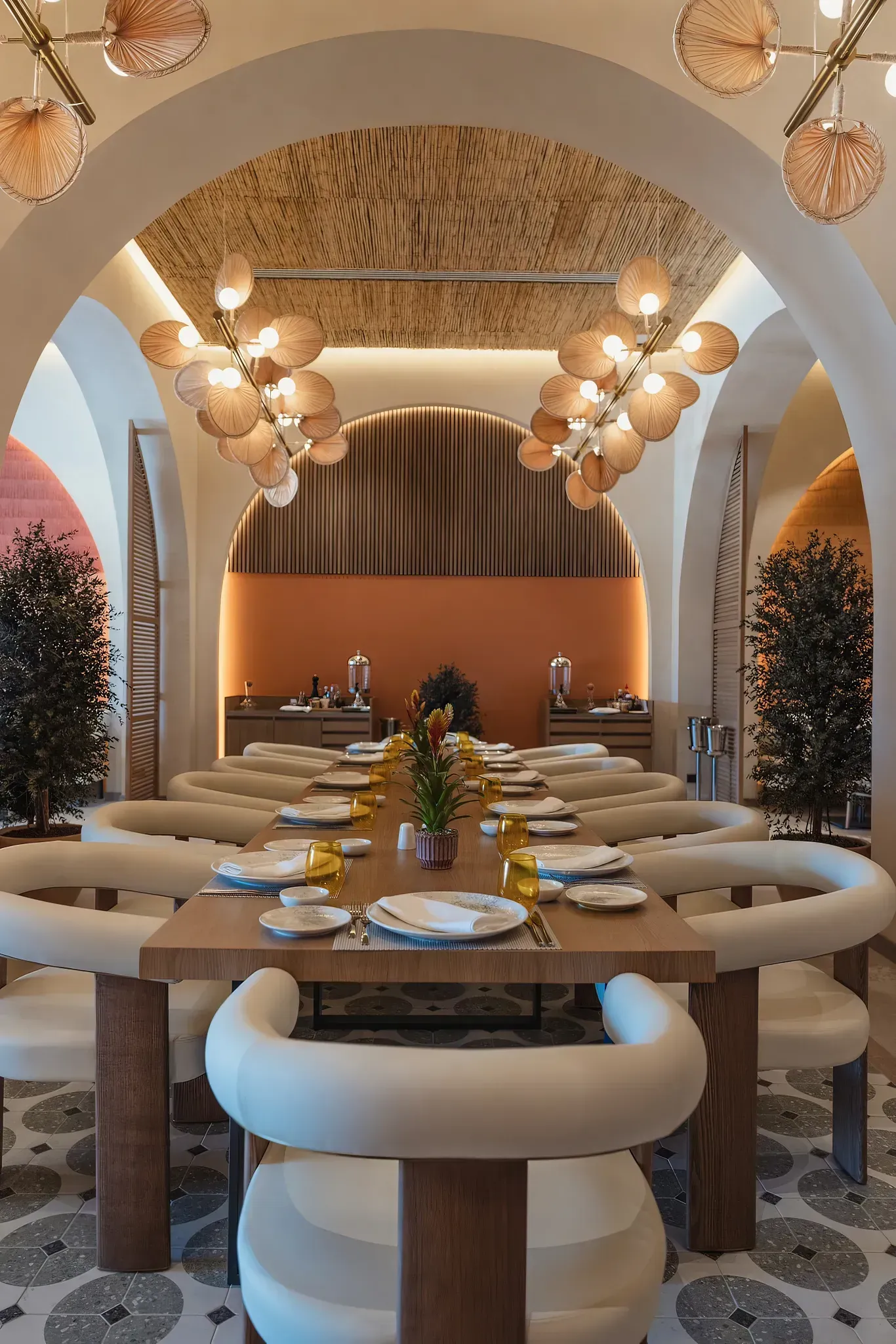 Portofino restaurant interior at Secrets Baby Beach Resort for Ladies Escape 2027 guests