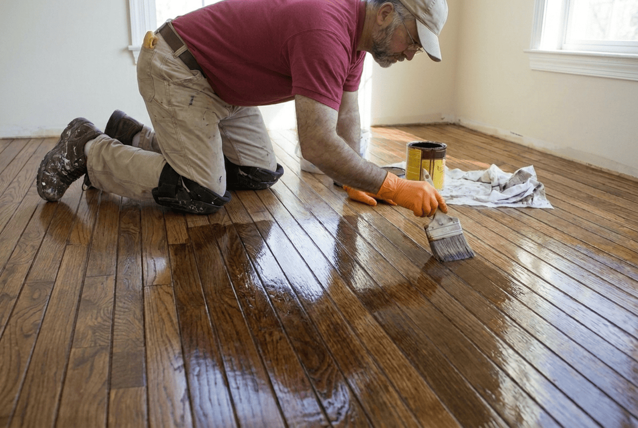 Hardwood floor refinishing in Laurel, MD