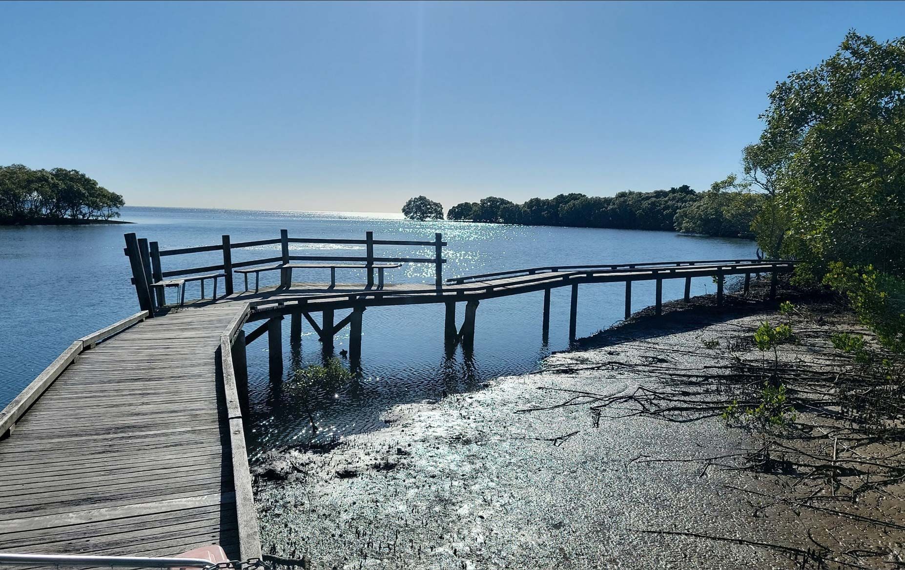 Redleaf Group was engaged by GHD to assess potential risks to Aboriginal and non-Indigenous cultural heritage values associated with the Nudgee Beach Boardwalk Upgrade. The project included a statutory and non-statutory database review, field survey, assessment of ground disturbance and historical land tenure, and application of the Duty of Care Guidelines under the Aboriginal Cultural Heritage Act 2003 (Qld). Consultation and monitoring were coordinated with Turrbal People representatives to ensure ongoing compliance and best-practice management.