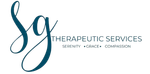 A logo for a company called sg therapeutic services.