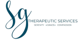 A logo for a company called sg therapeutic services.