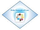 A logo for the wake network of care
