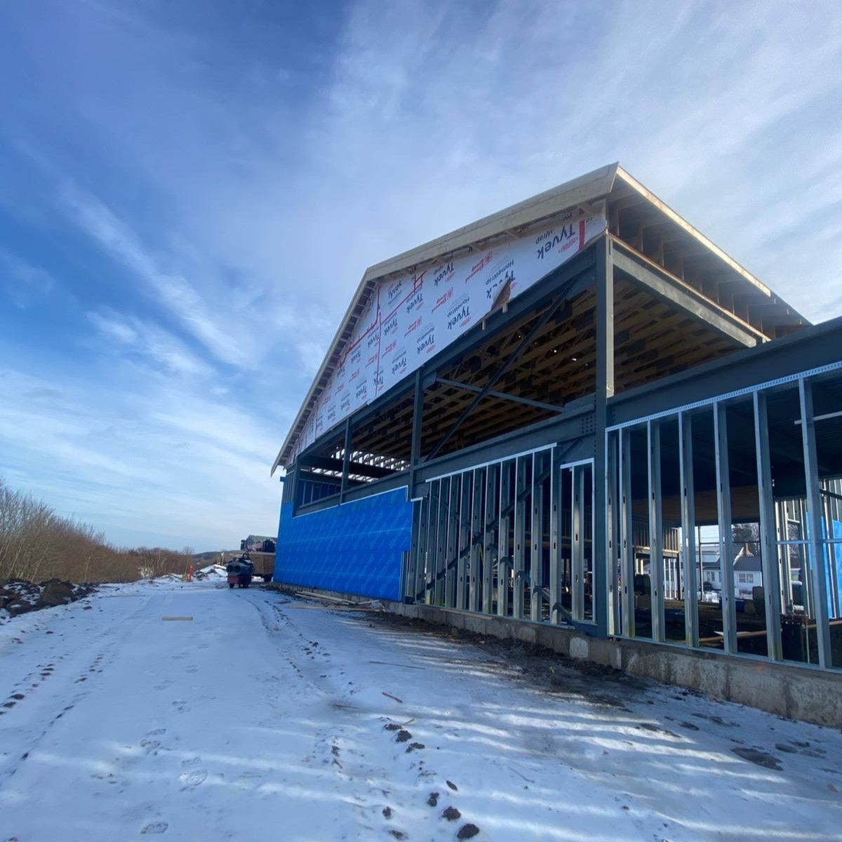 framing and sheeting installation