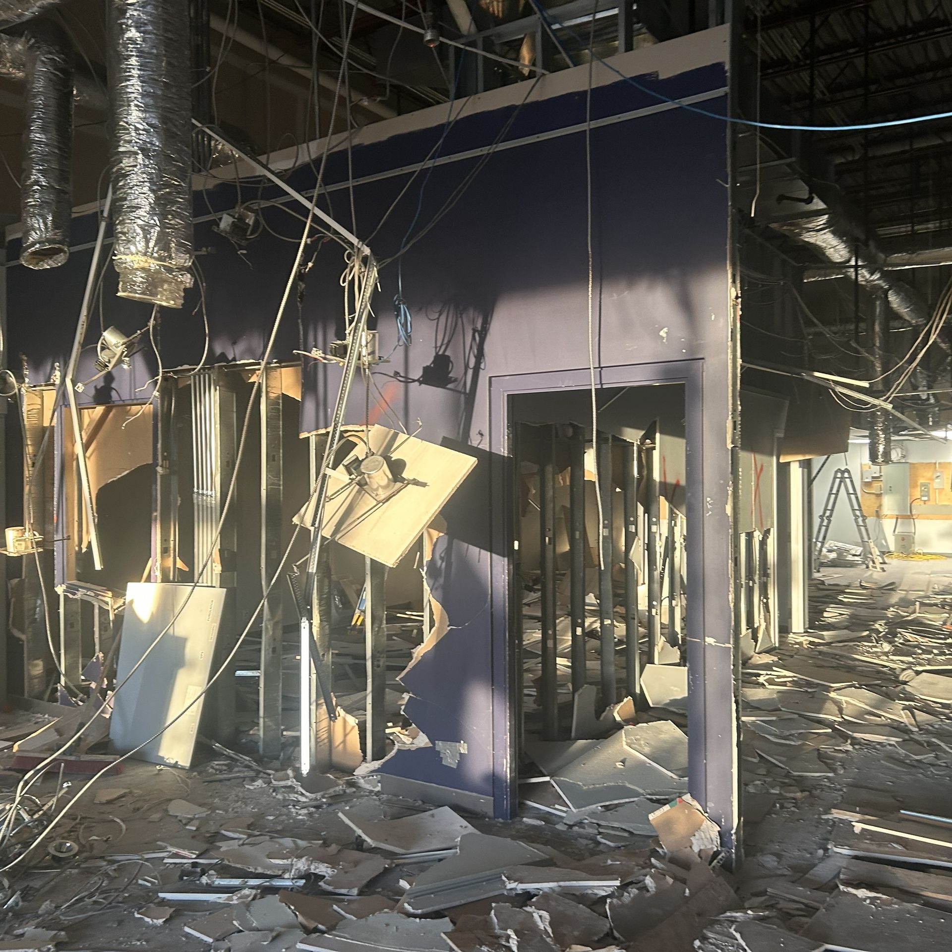 Commercial demolition