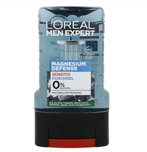 法國 L'OREAL MEN EXPERT 男士防禦鎂沐浴乳 250ml*6入