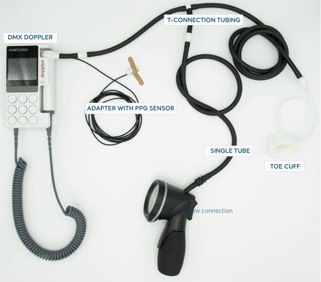 huntleigh toe pressure kit