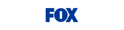 FOX logo, prominent U.S. network covering news, sports, and entertainment
