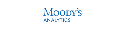 Moody's Analytics logo providing financial intelligence and business insights