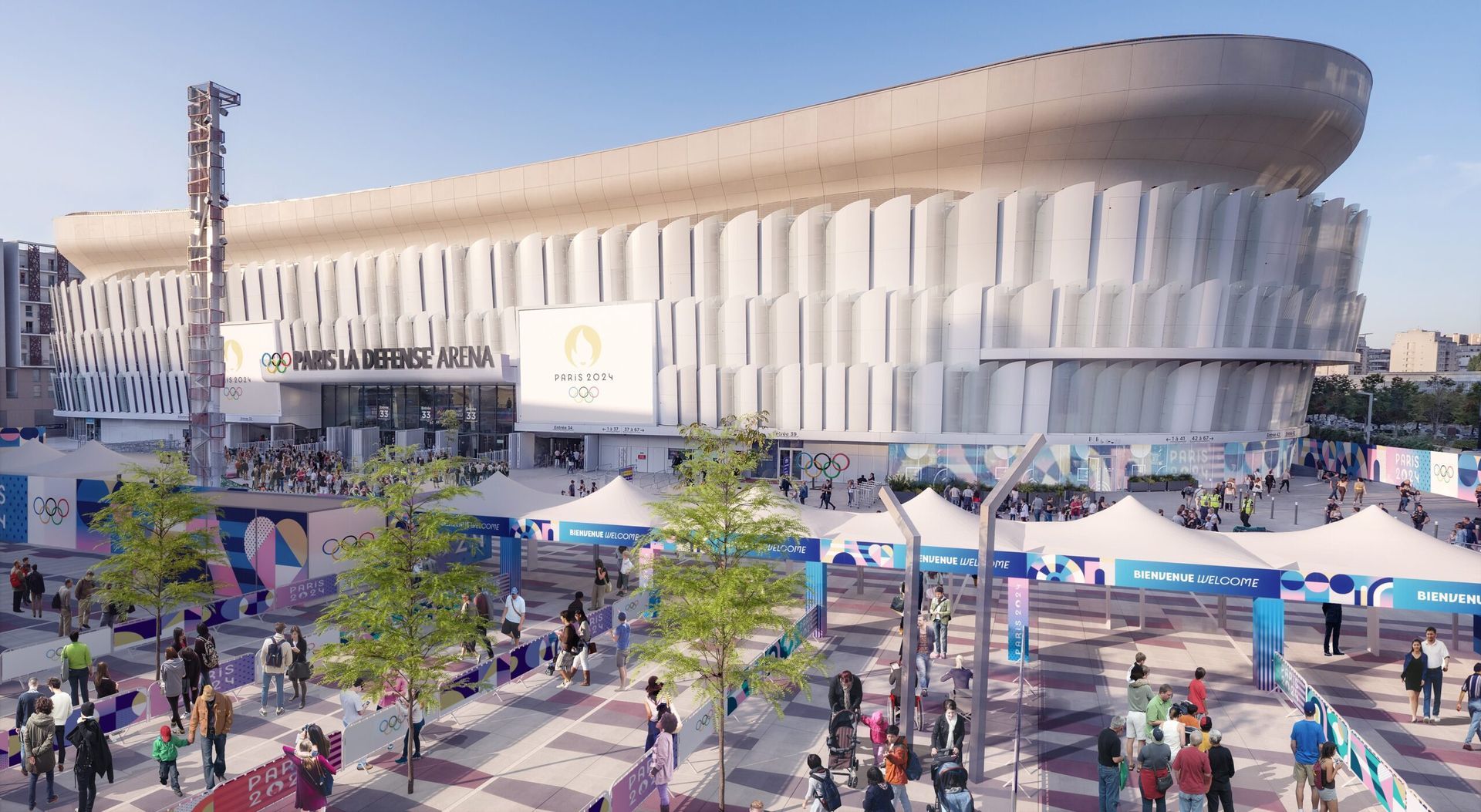 PARIS LA DÉFENSE ARENA IN NANTERRE