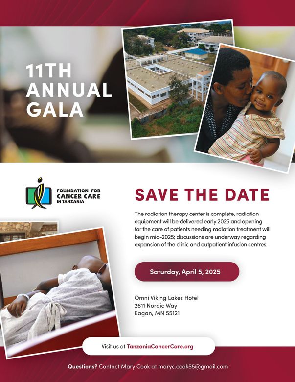 A save the date flyer for the 11th annual gala.