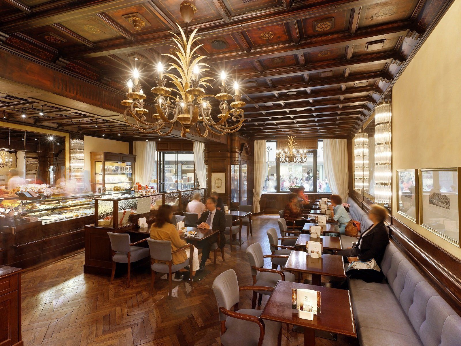 Das Tea Room und Restaurant Grand Café Al Porto