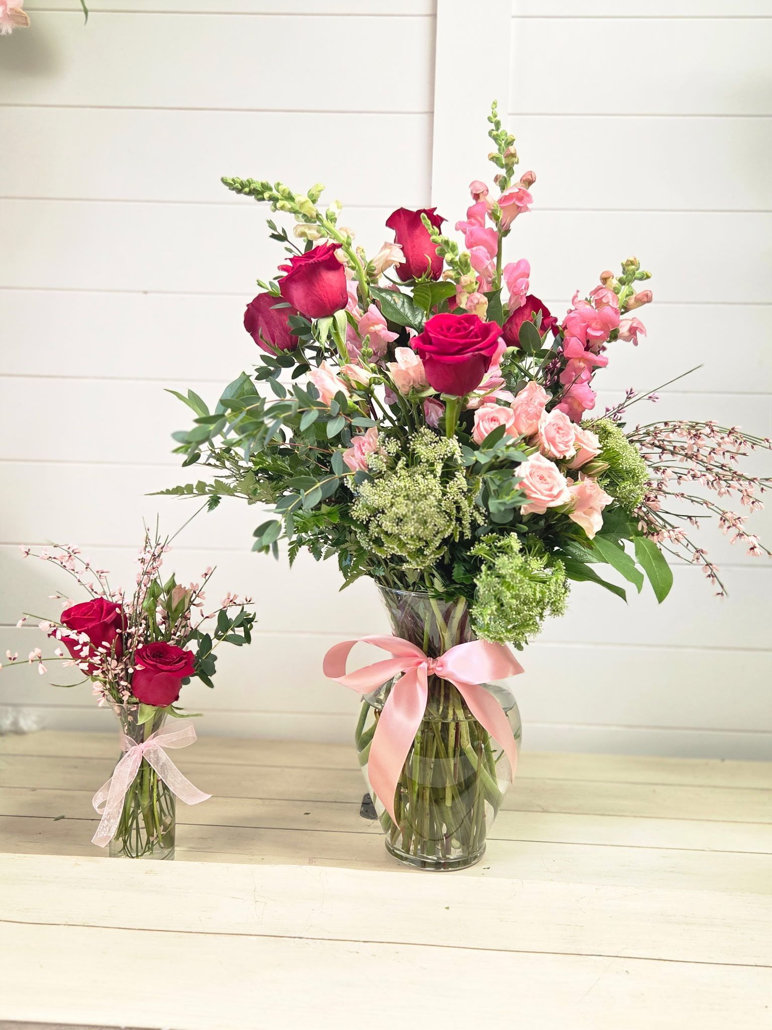 Mother & Daughter Vase Set