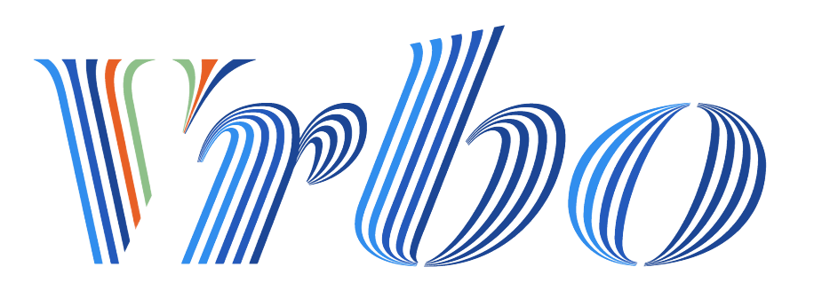 The word virbo is written in blue lines on a white background.