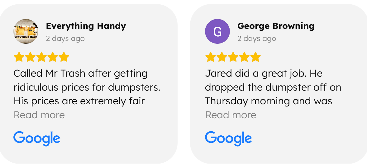 Google Reviews Greenville SC