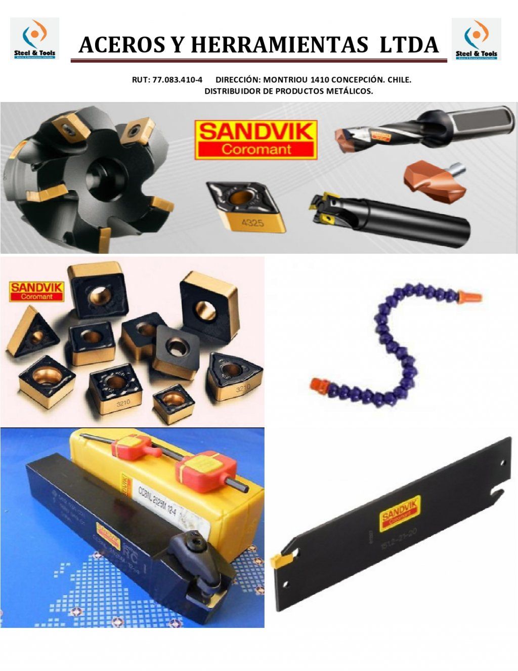 aceros y herramientas