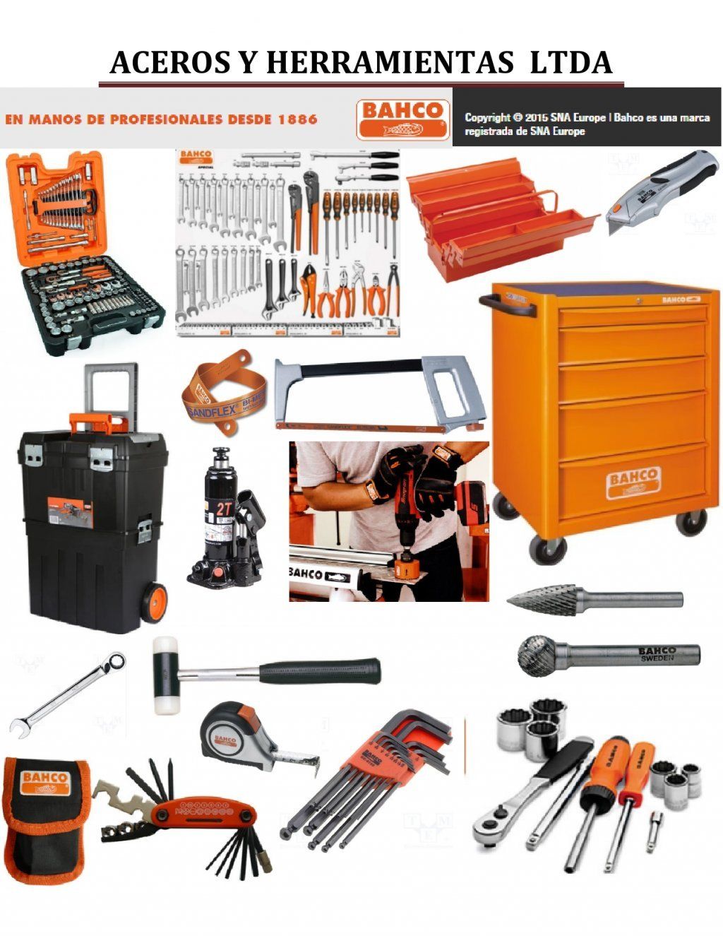 aceros y herramientas