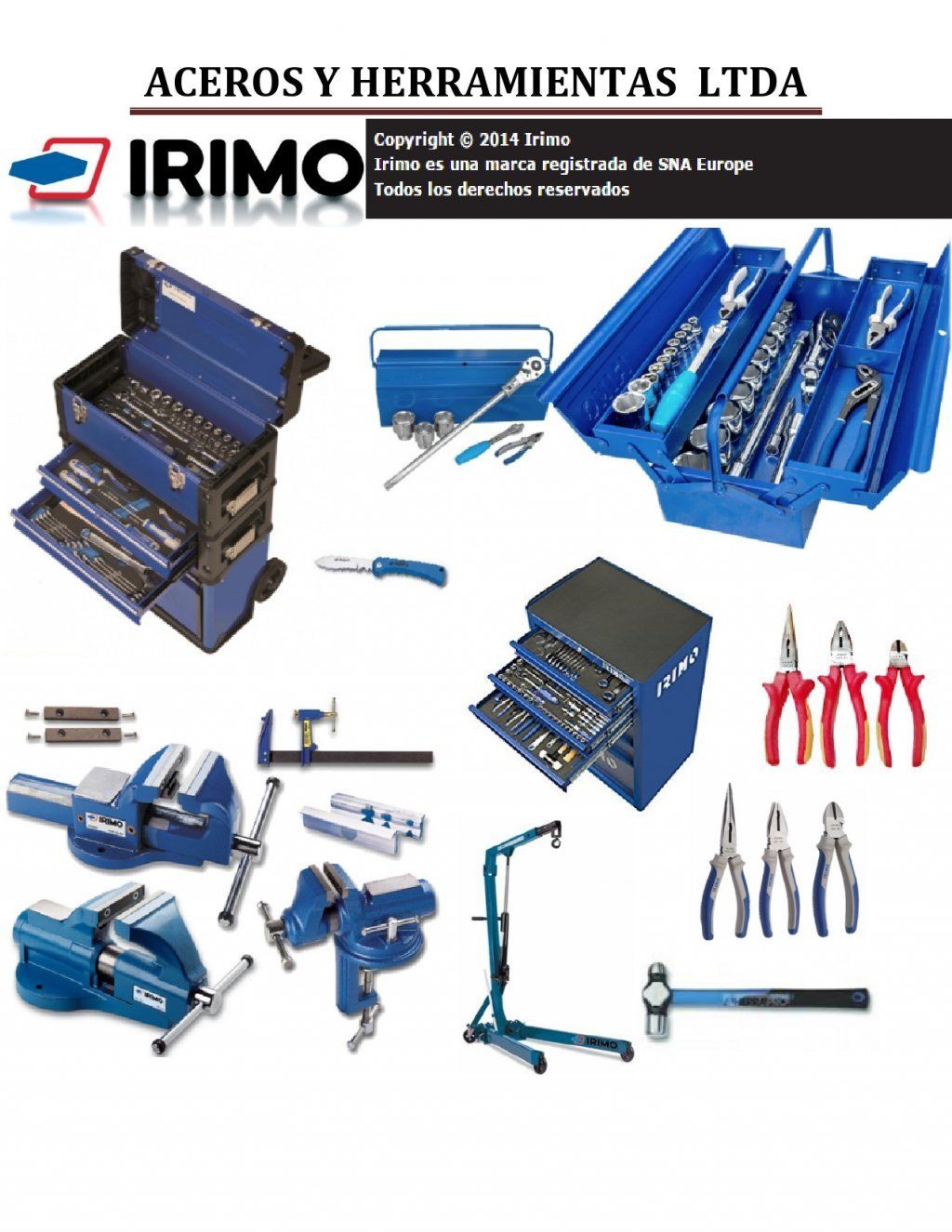 aceros y herramientas