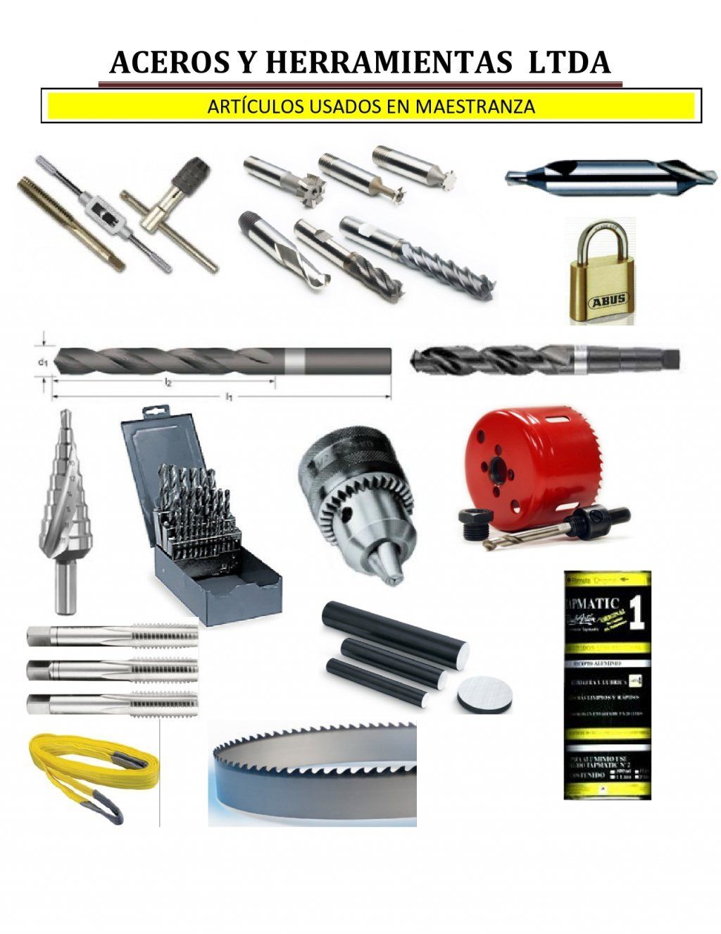 aceros y herramientas