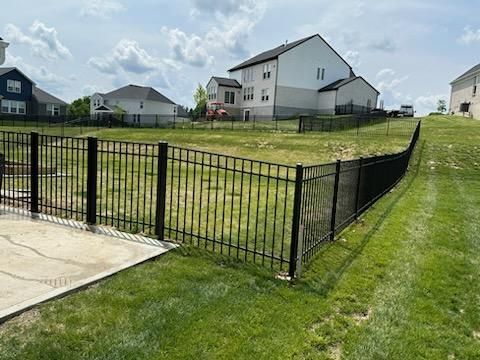 Aluminum Fence — Cincinnati, OH — Monsters Fence LLC