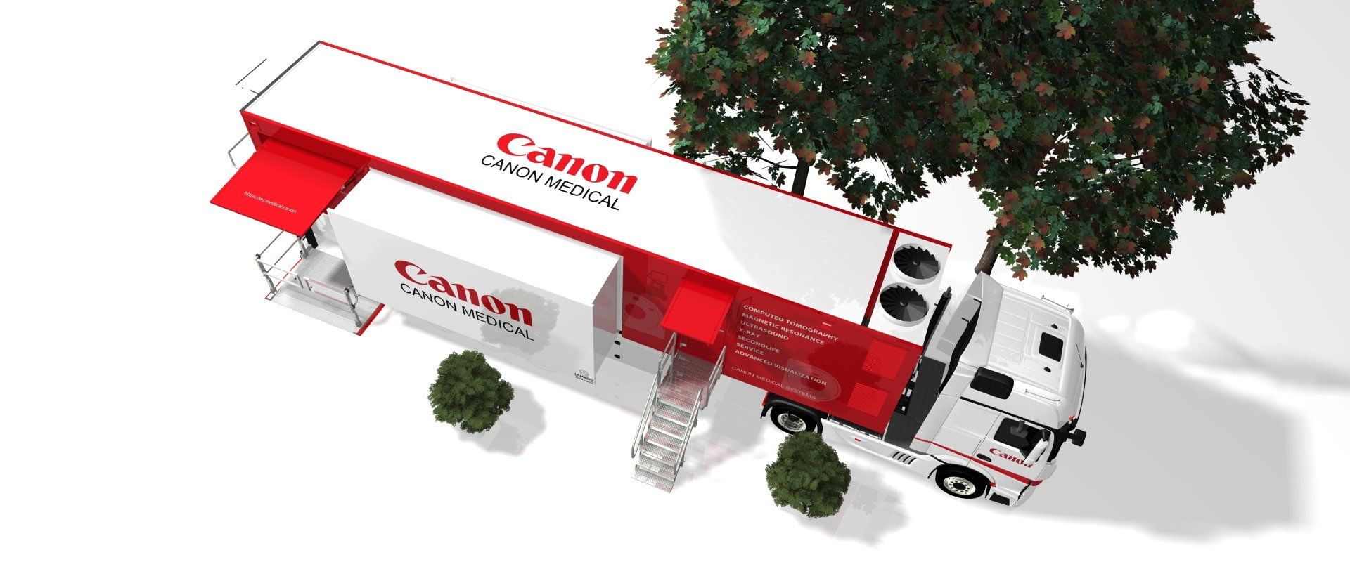 CANON Mobile CT design