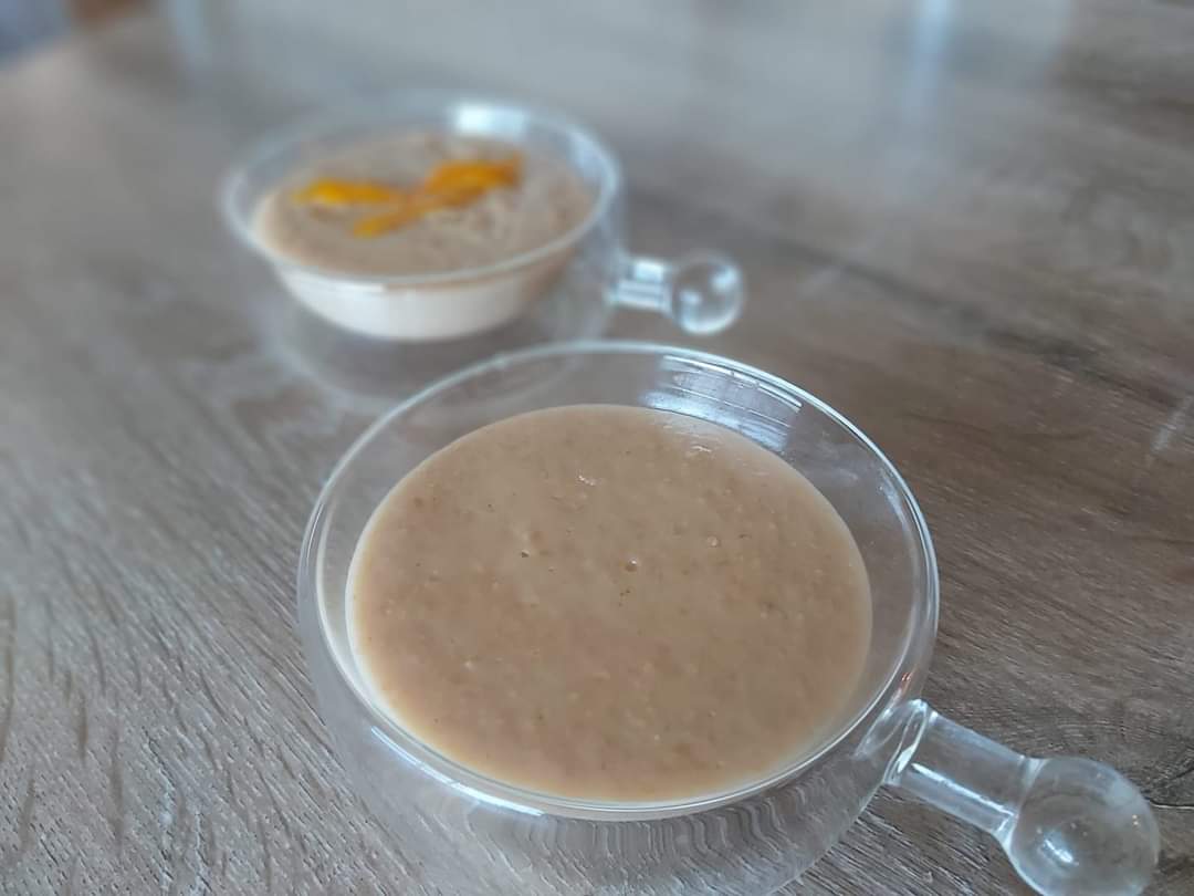 Amandel Amasake pudding