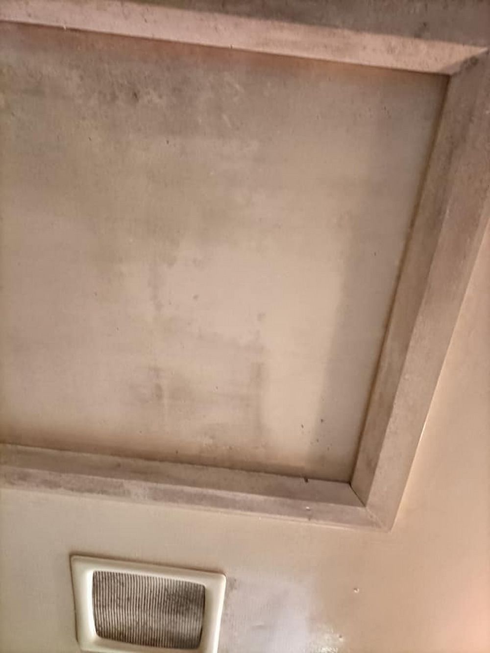 A Ceiling With a Recessed Panel and Frame — DAH Cleaning Services In Bungalow, QLD