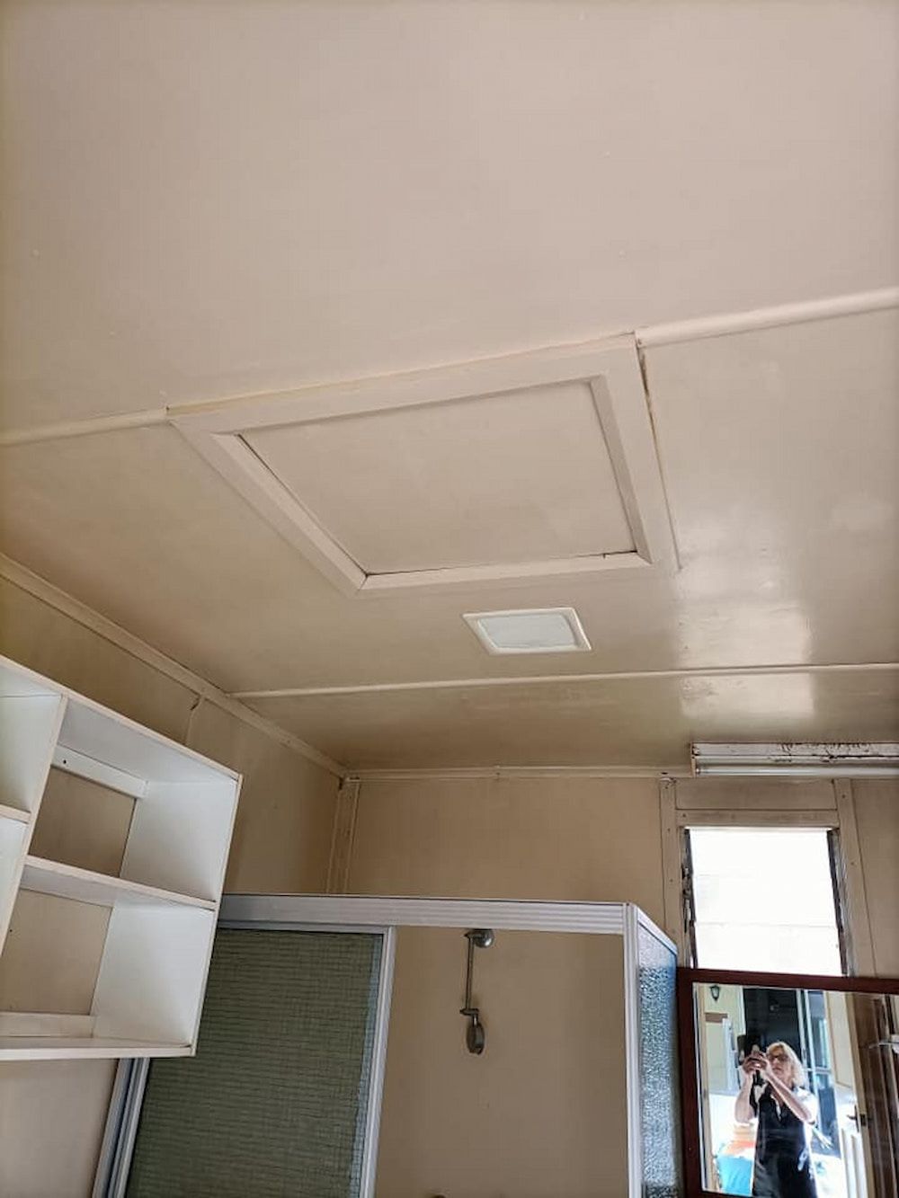 Tan Ceiling With a Square Access Panel — DAH Cleaning Services In Bungalow, QLD