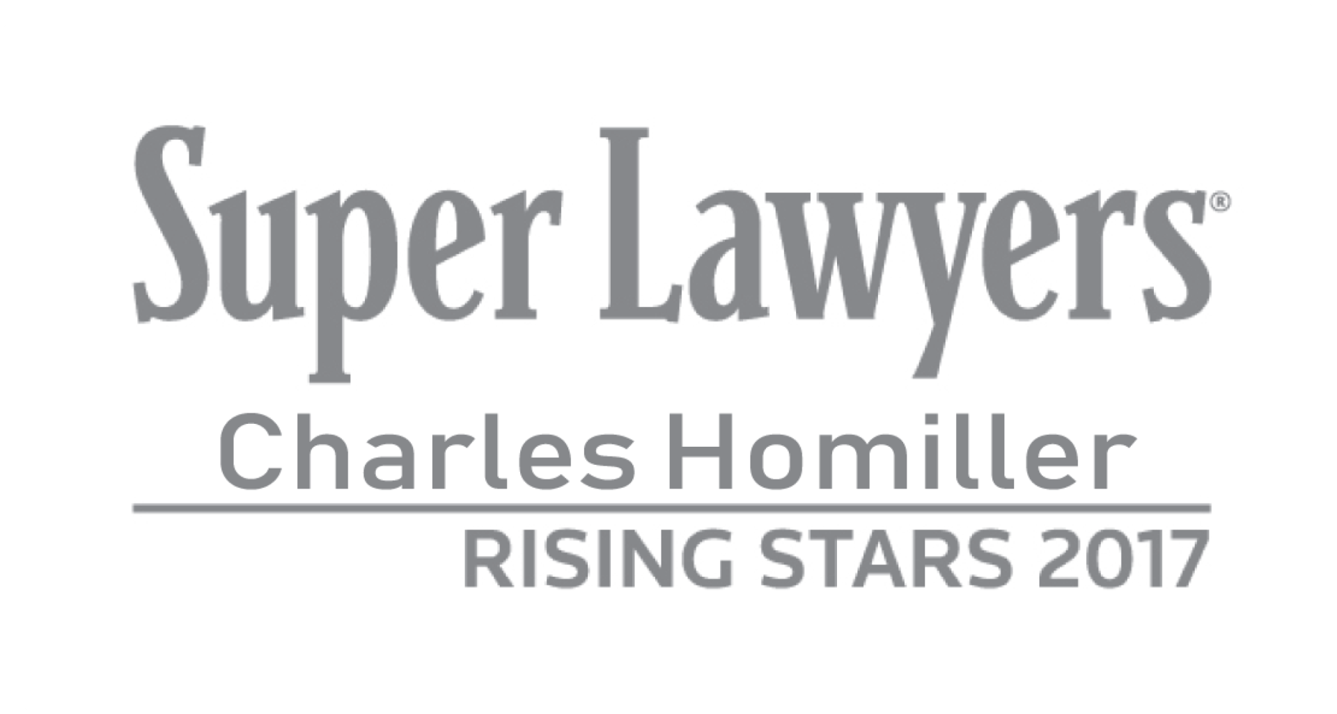 Super Lawyers rising star award 2017