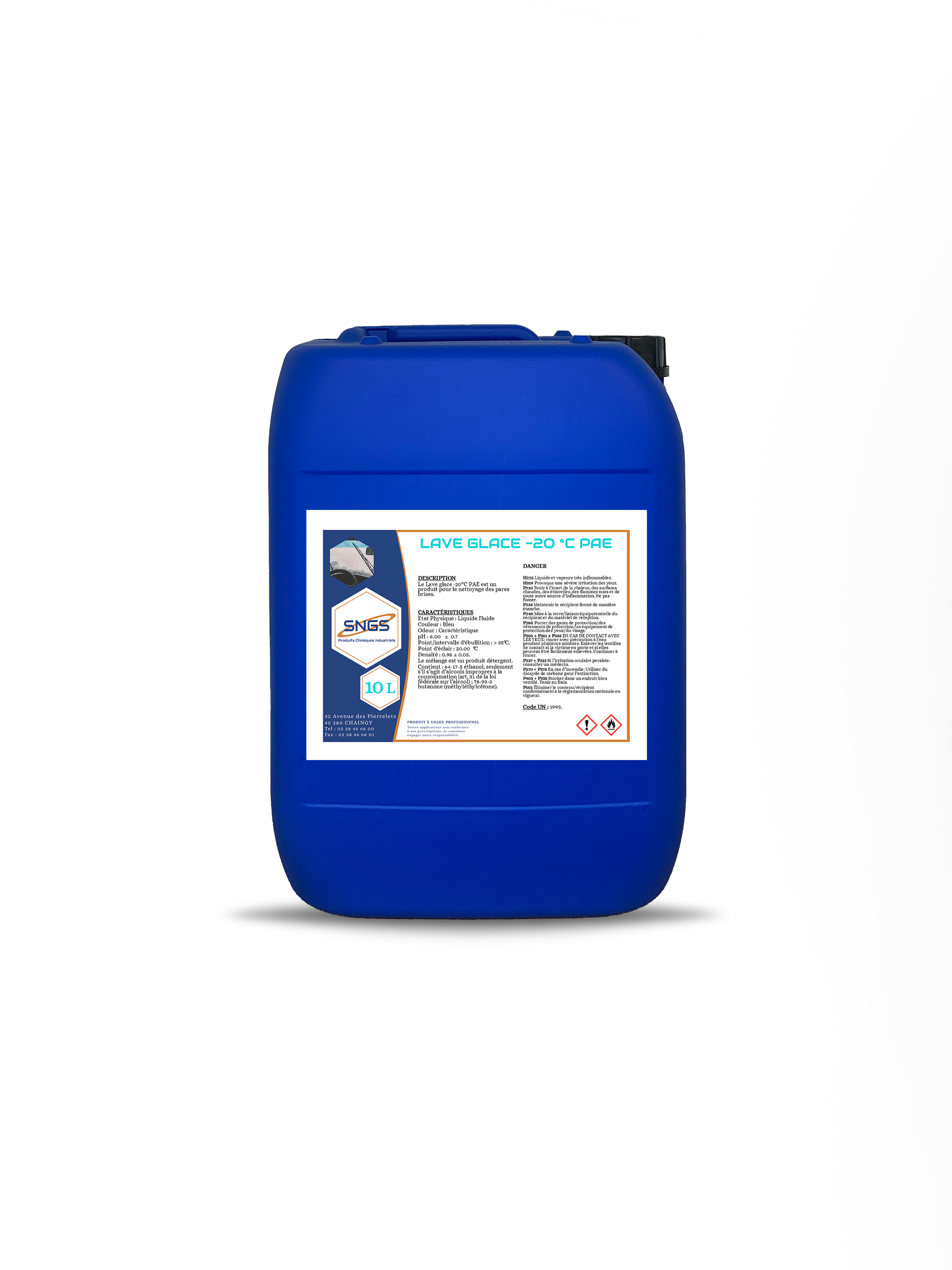 LAVE GLACE -20°C PAE