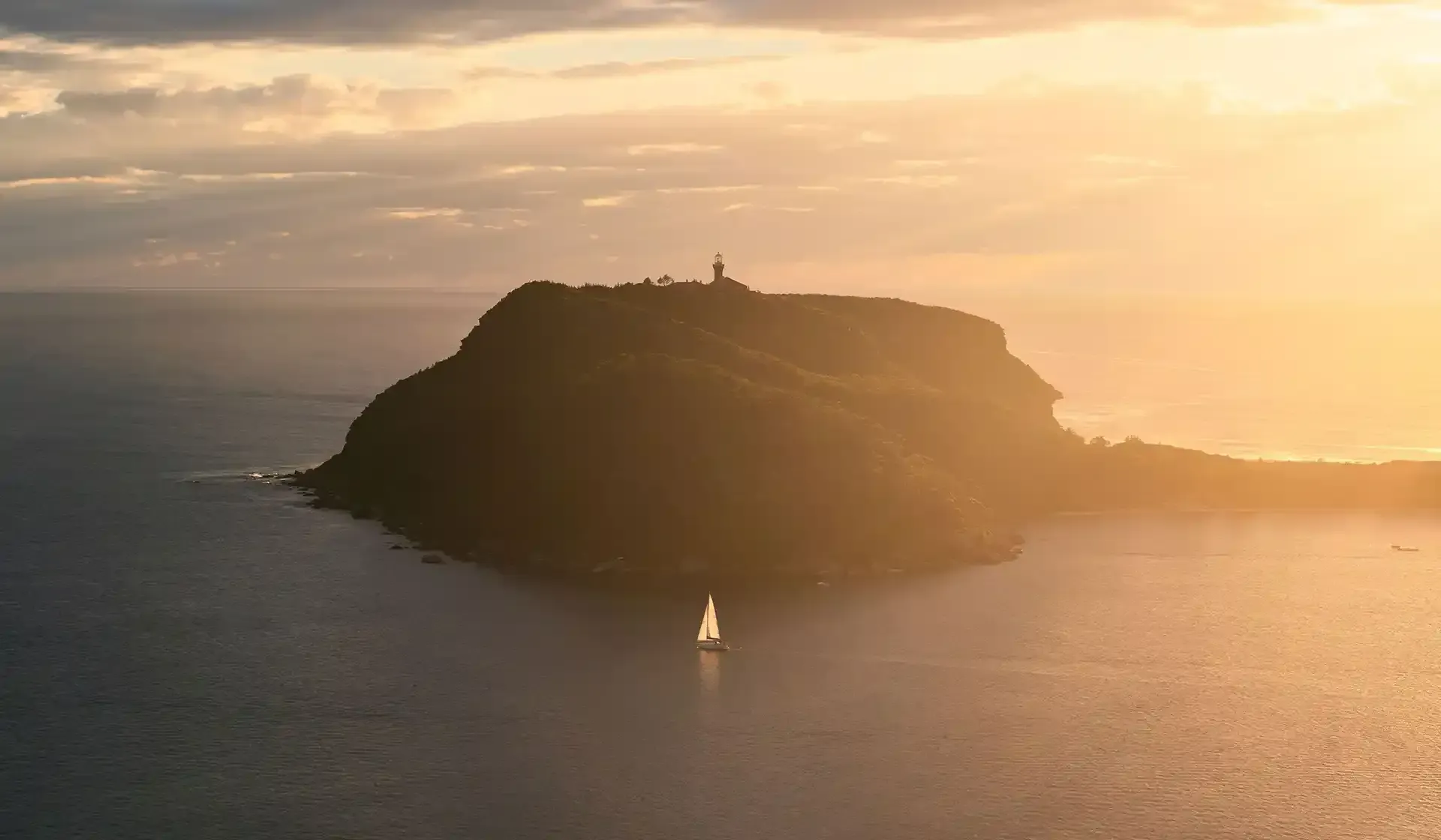 Barrenjoey Lighthouse lookout in Ku-ring-gai Chase National Park