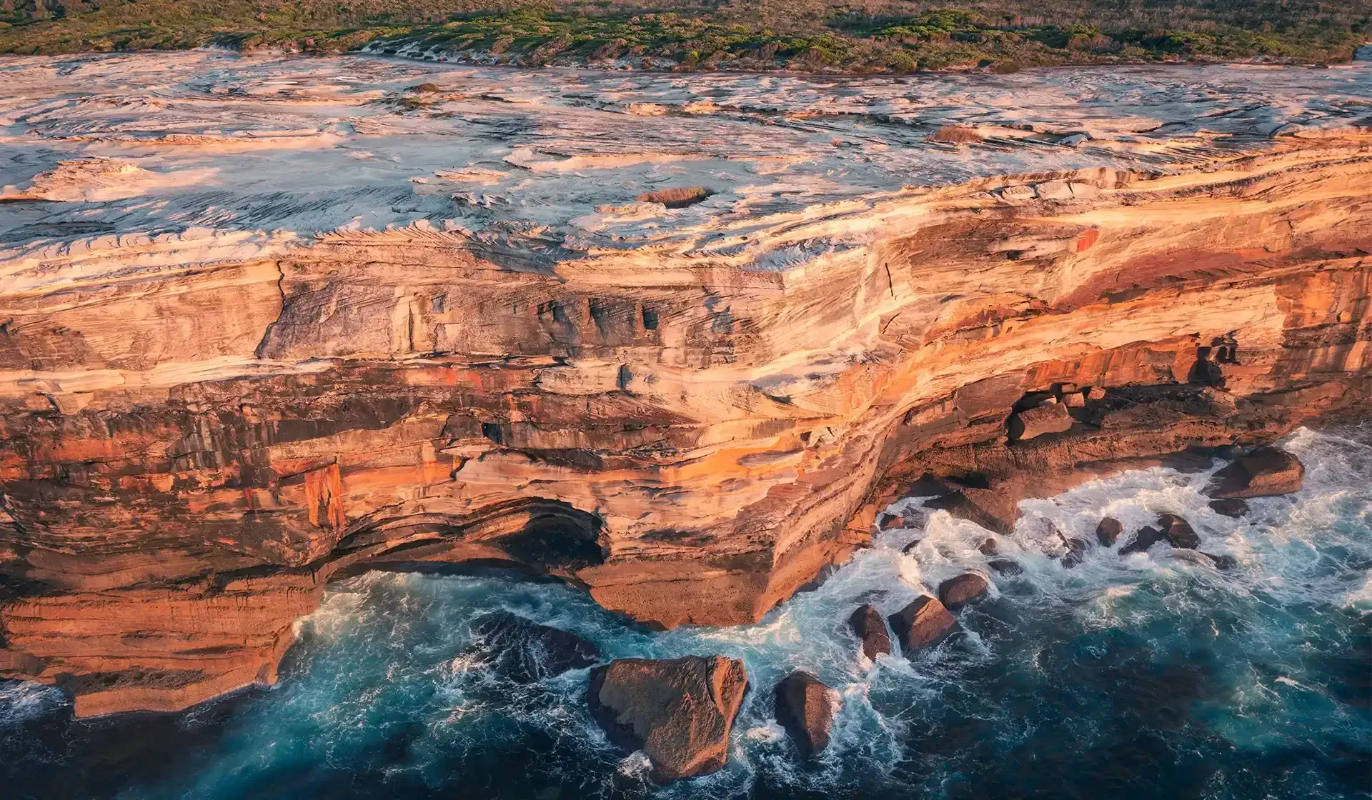 Humpback whales spotted at Cape Solander in Kamay Botany Bay National Park