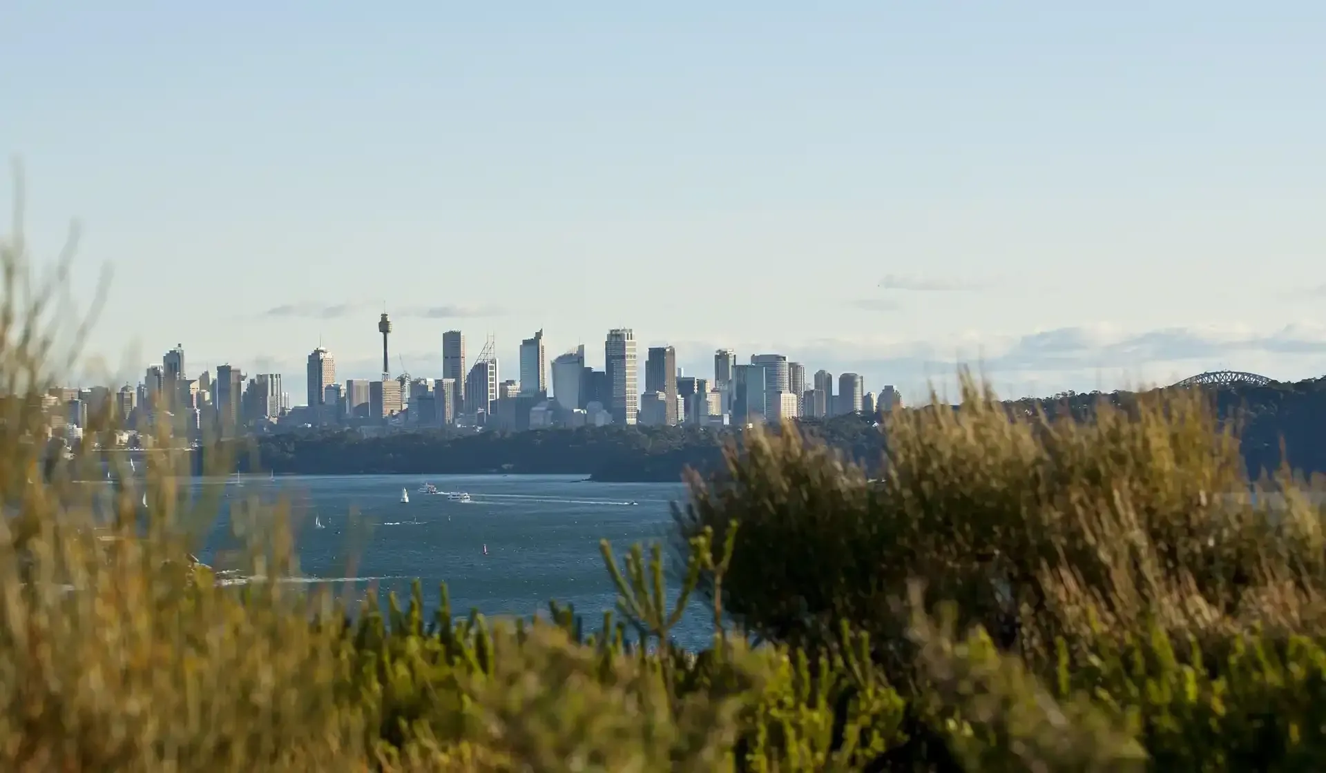 Whale watching lookout at North Head in Manly
