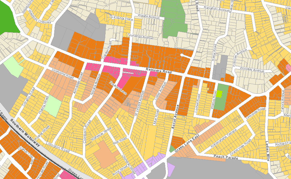 Auckland Zoning Map