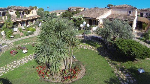 giardino con piante esotiche