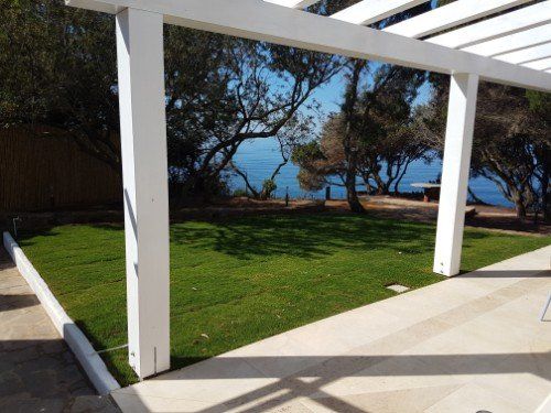 ville vista mare con progetto giardino