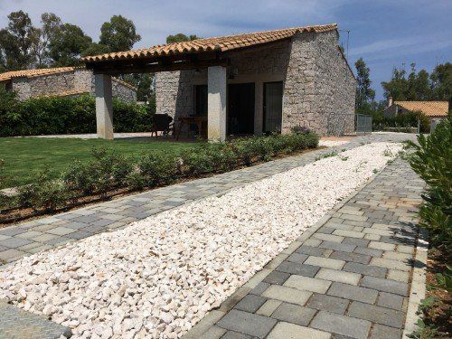 creazione di spazi verdi in ville