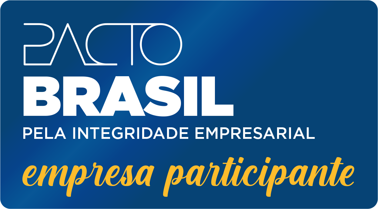 empresa participante do Pacto Brasil pela integridade empresarial