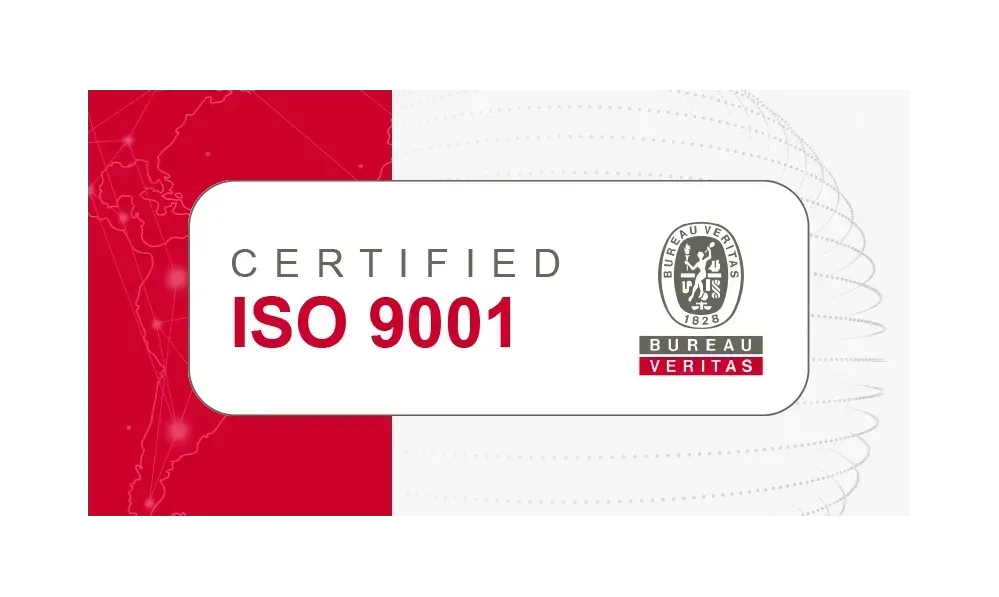 empresa certificada com a ISO9001