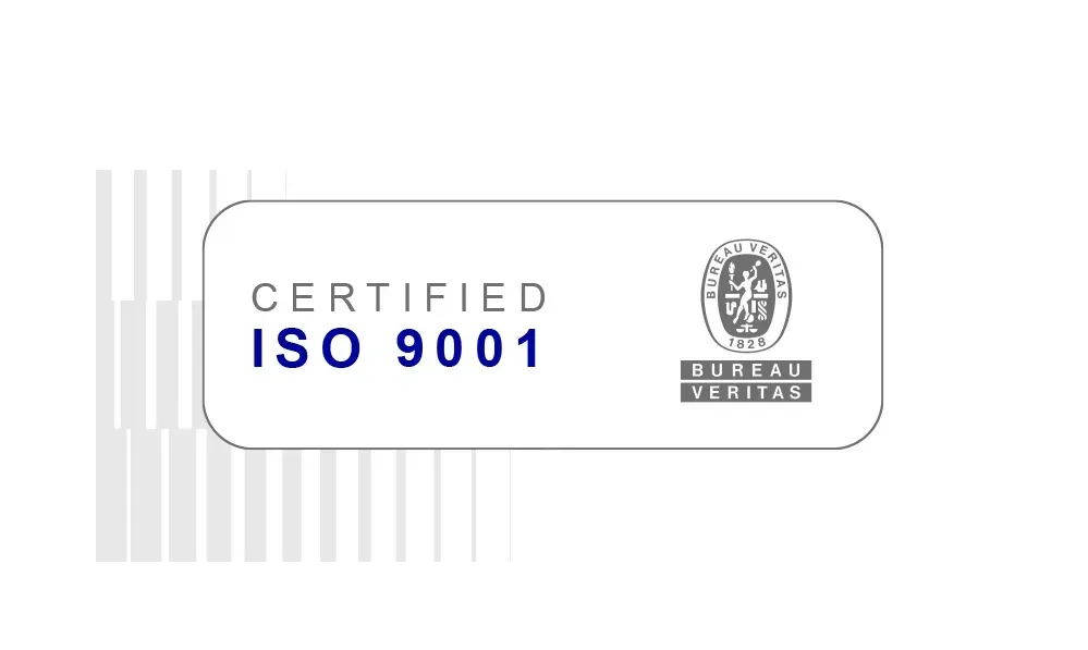 empresa certificada com a ISO9001