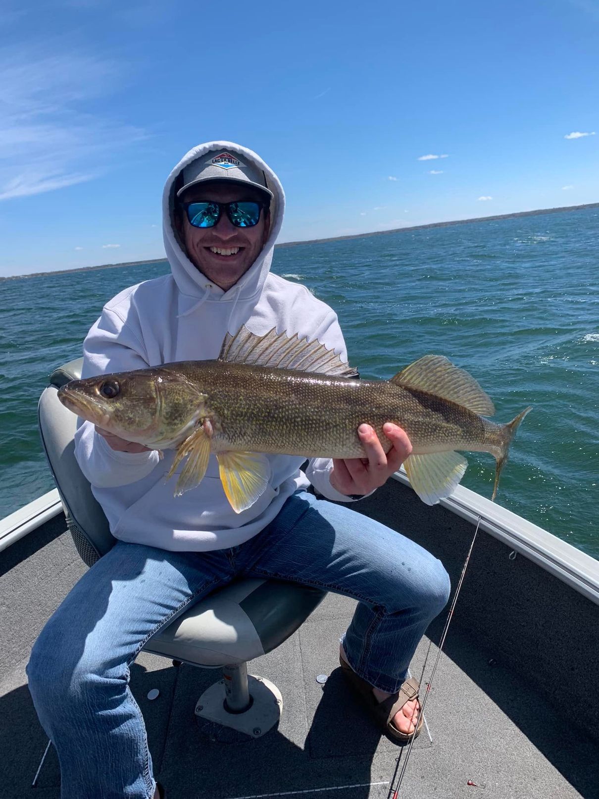 walleye fishing guide leech lake MN