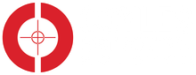 The logo for coyles pest control houston has a target in the middle of it.