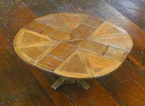 Expanding Round Table, Spinning Expanding Round Table