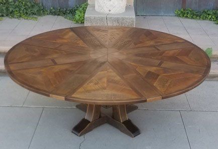 Expanding Round Table, Expanding Round Dining Table