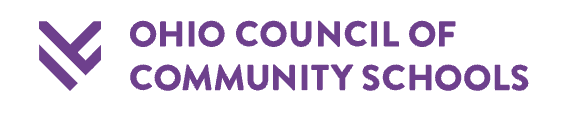 The logo for the ohio council of community schools