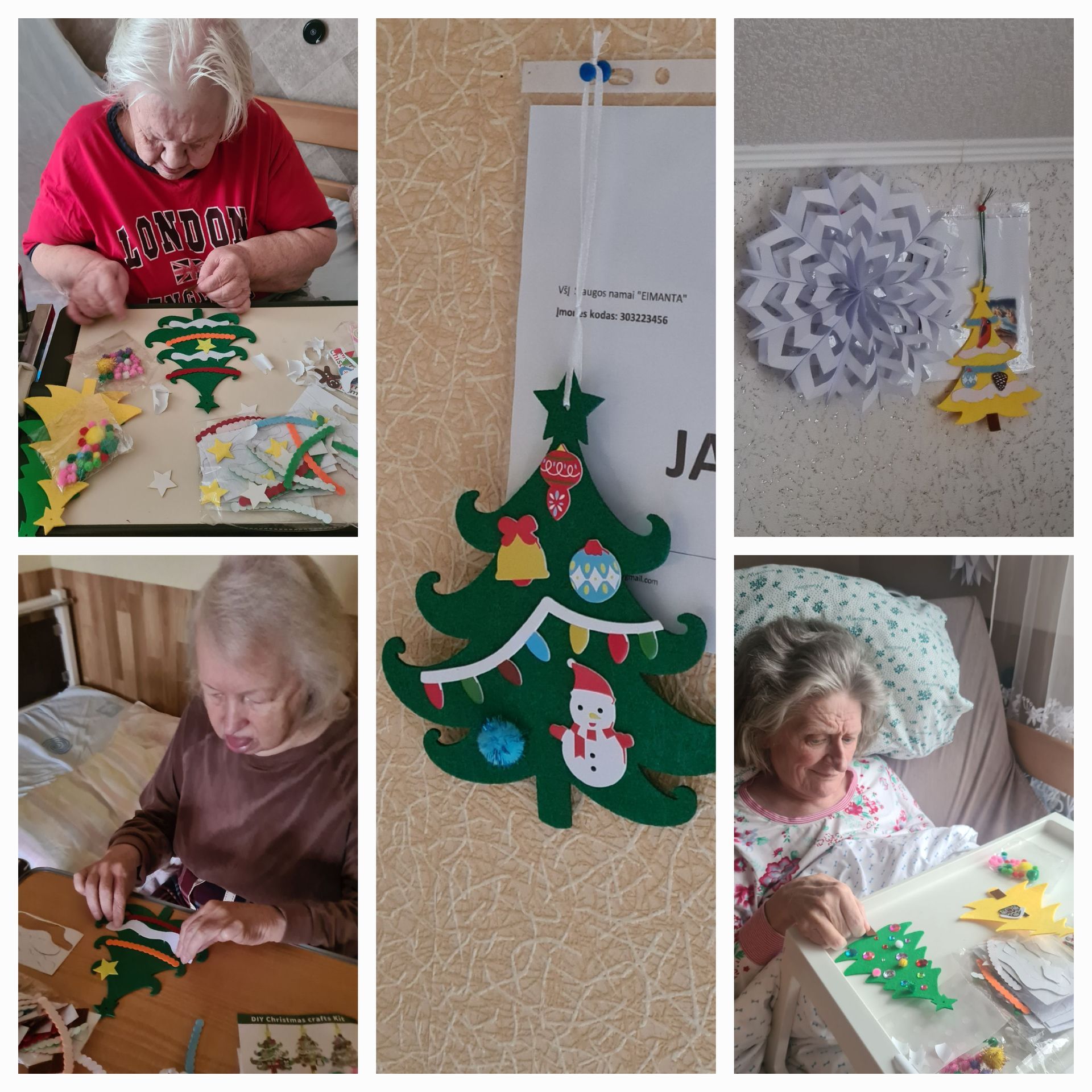 Slaugos namų Eimanta gyventojų asmeninių ir valstybinių švenčių minėjimas