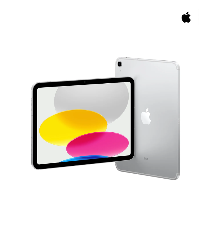 an apple ipad mini is sitting on top of a white surface .