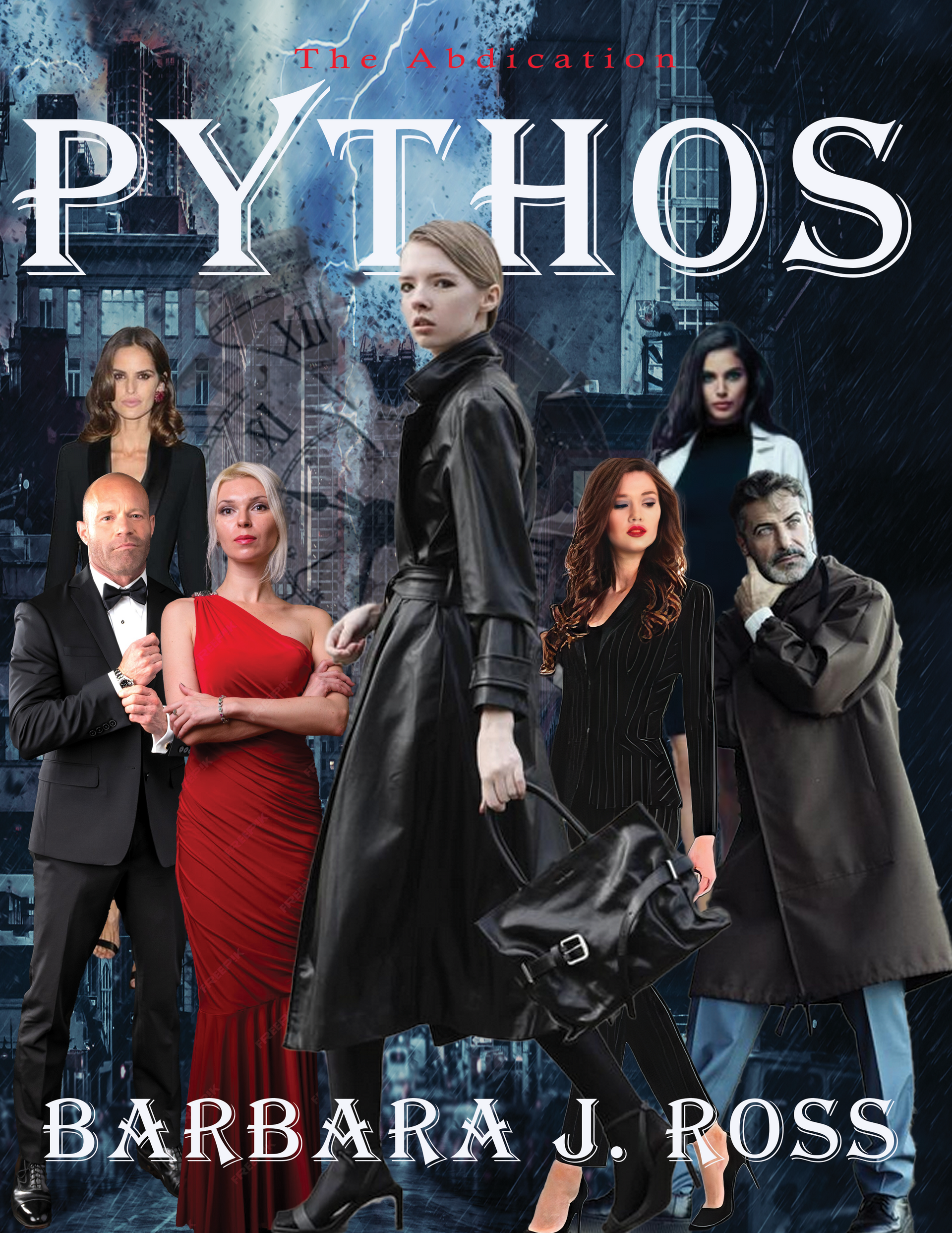 A Novel called Pythos, written by Barbara J. Ross