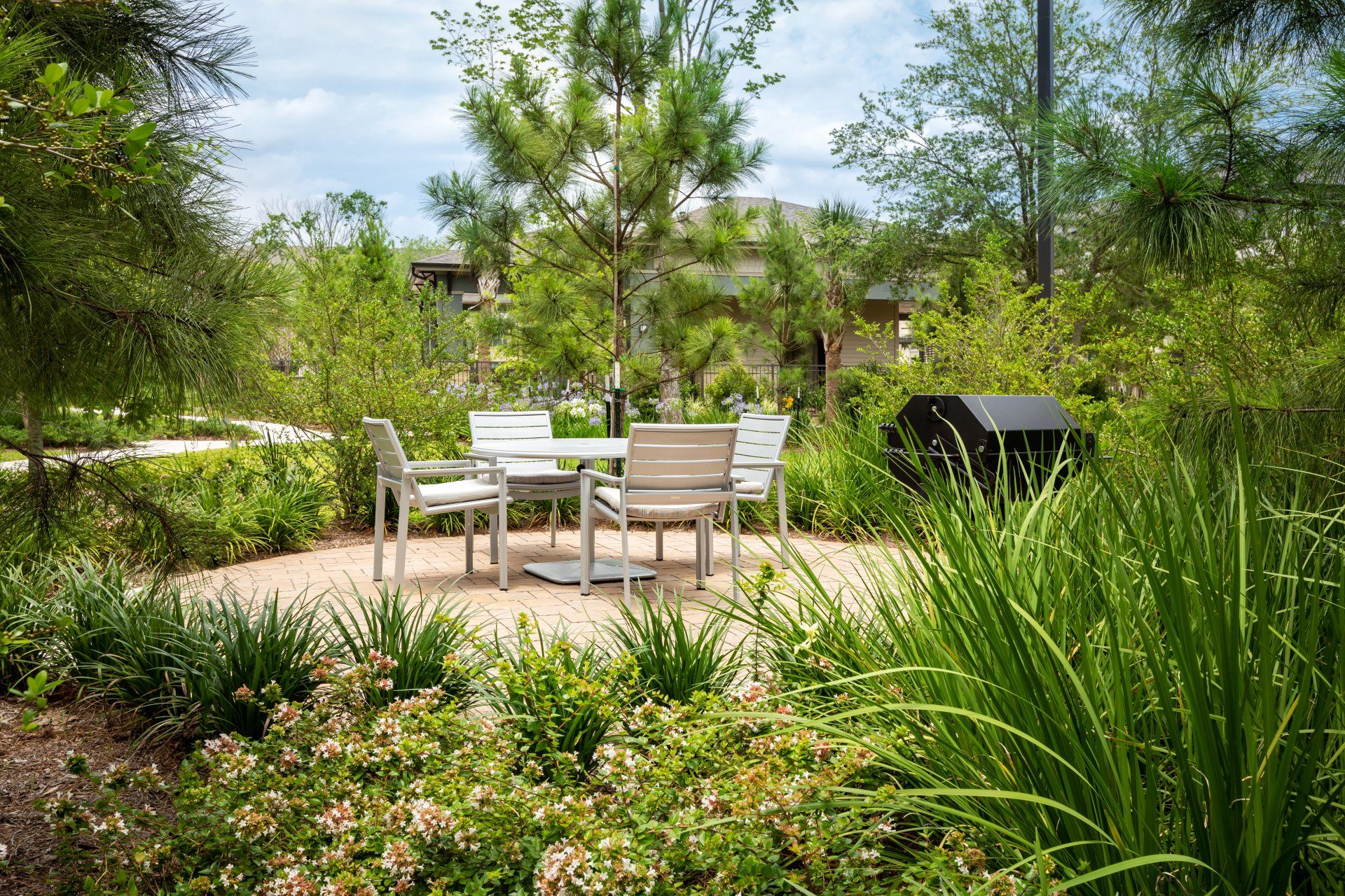 Outdoor Lounge Area | Opal at Barker Cypress