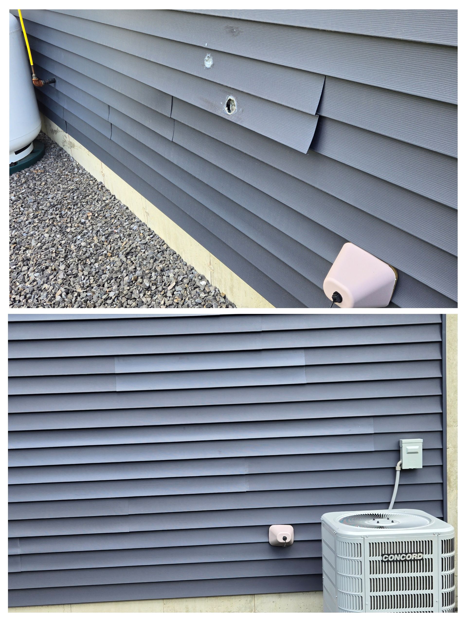 Vinyl Siding Repair in Durham New Hampshire 